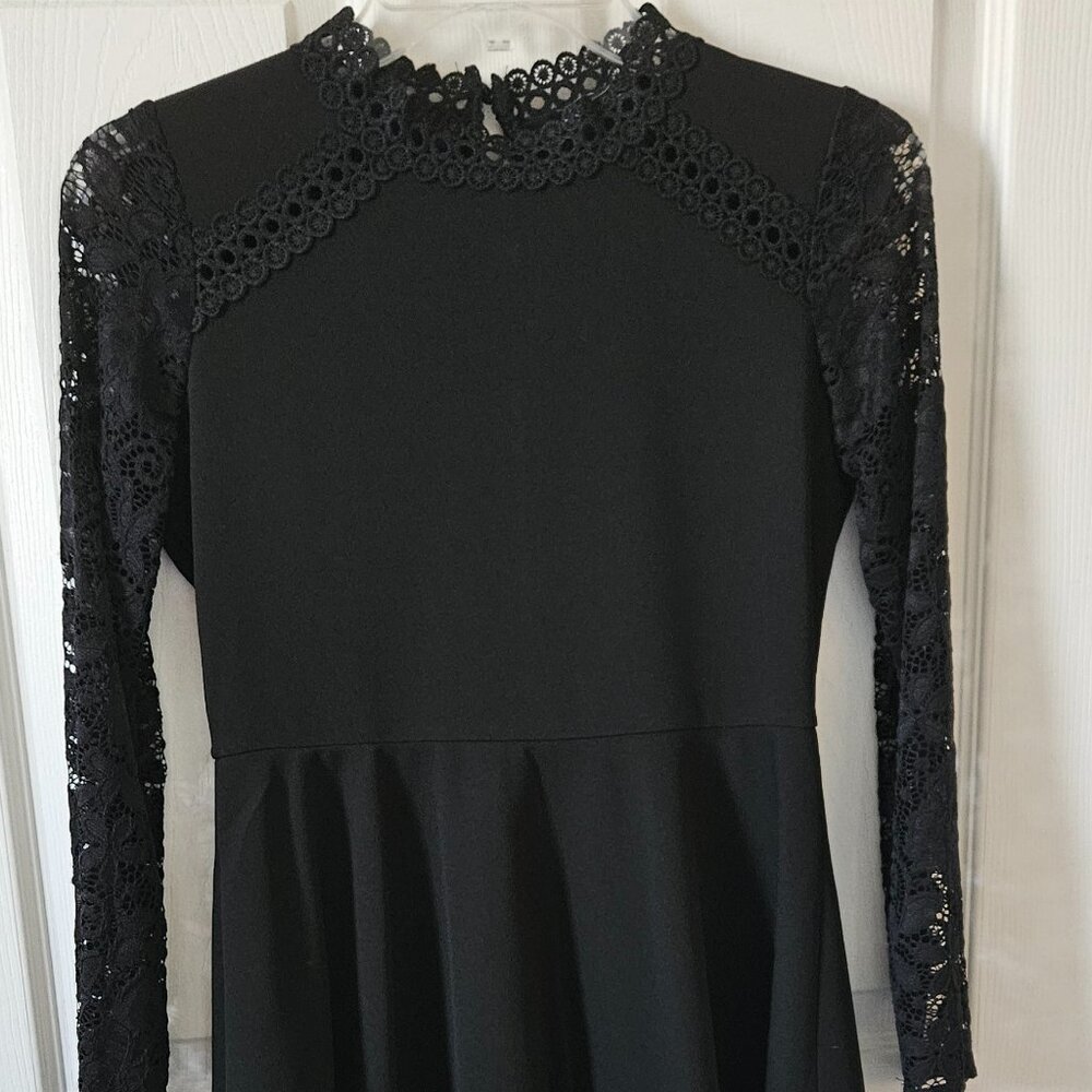 Girls Black Boomingdales Dress